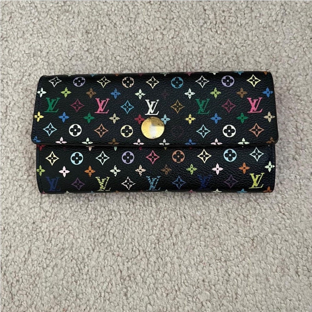 *RARE* Louis Vuitton Murakami Multicolor Wallet